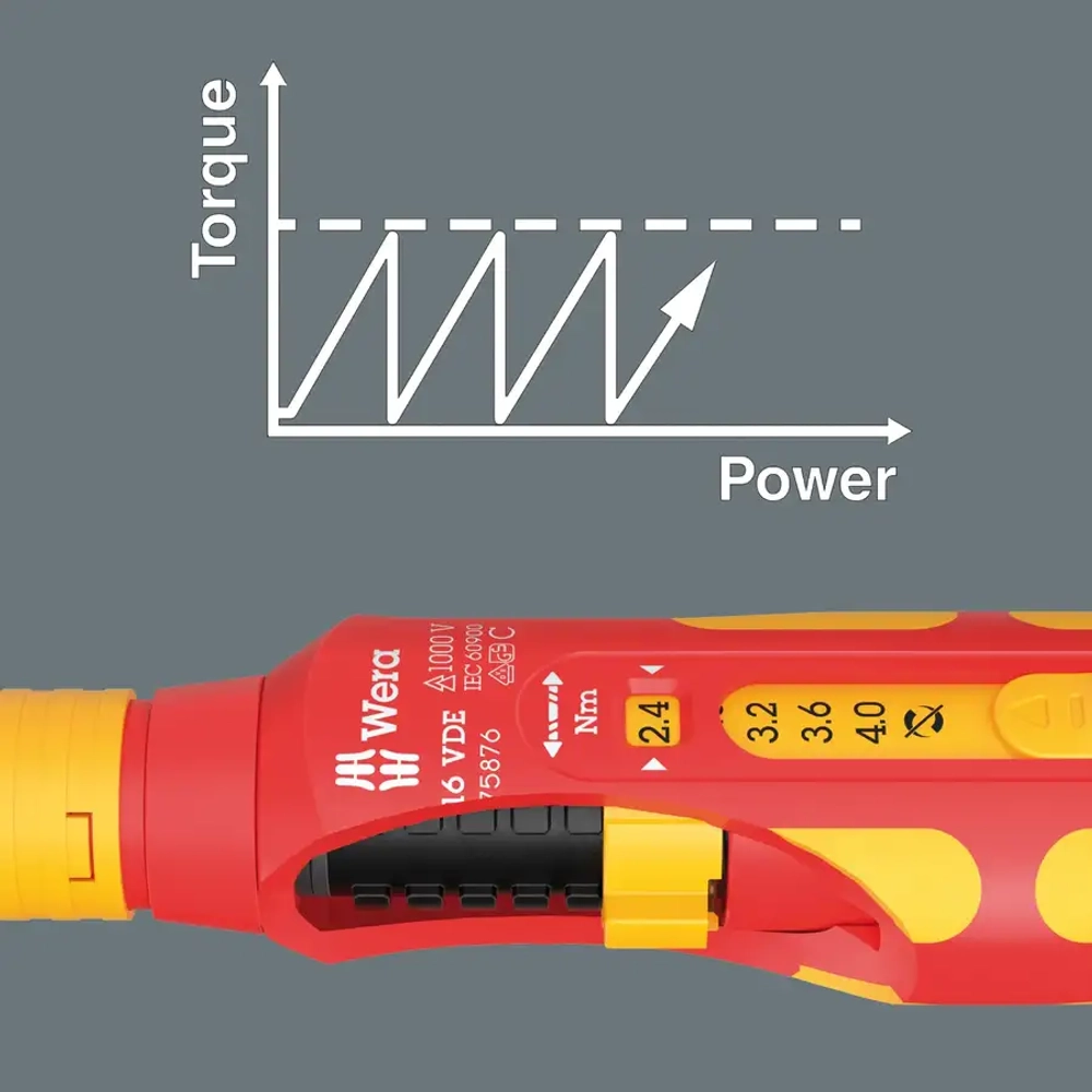 Динамометрическая отвёртка Kraftform 7516 VDE WERA 05075876001