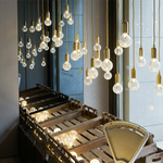 Pendant design lamp Crystal Bulb by Lee Broom (36 suspension)