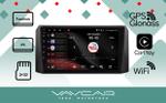 Магнитола для УАЗ Патриот, Пикап, Профи 2016-2023 - Vaycar VA87-2468 на Android 13, 4G SIM-слот