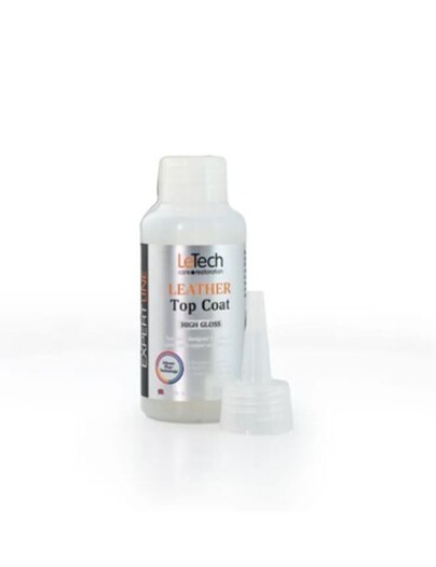 LeTech Expert Line Защитный лак для кожи глянцевый Leather Top Coat High Gloss 100мл
