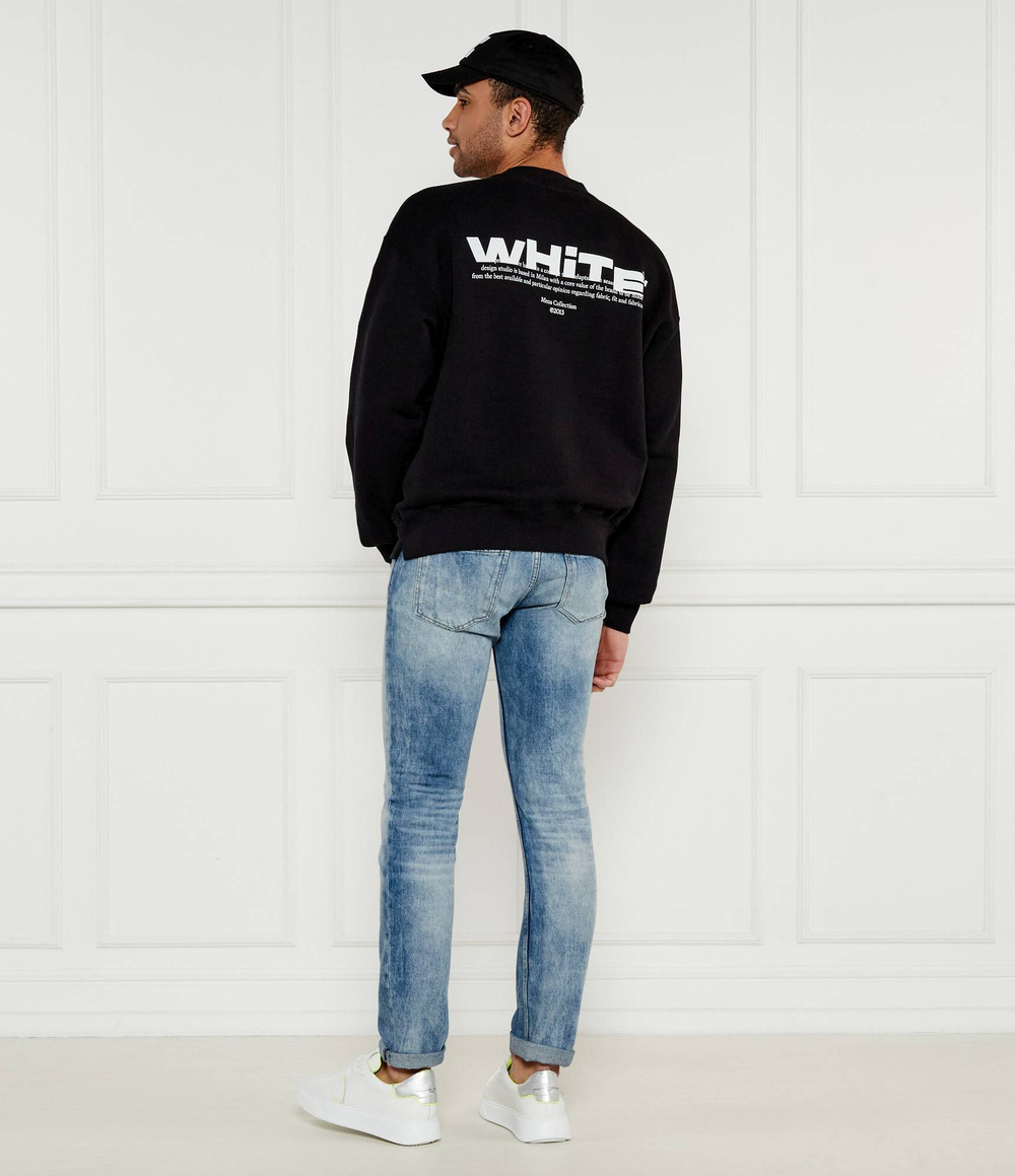 Худые OFF SHARED SKATE OFF-WHITE - черный(OMBA054S 25FLE003)