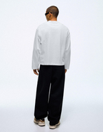 Мужской лонгслив boxy fit - BERSHKA