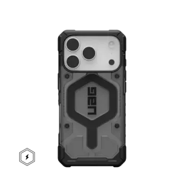 UAG Pathfinder Clear with MagSafe Series Case for Apple iPhone 17 Pro Ash/Black (Чёрный)