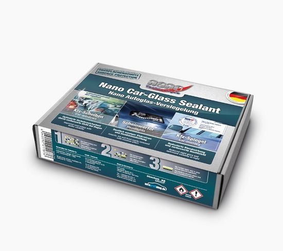 21187 PRO-TEC Нанопокрытие автомобильных стекол / Nano Car-Glass Sealant Set