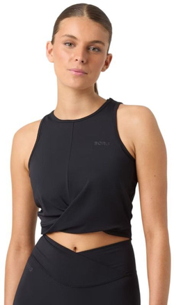 Женский топ теннисный Björn Borg Studio Cross Tank - черный