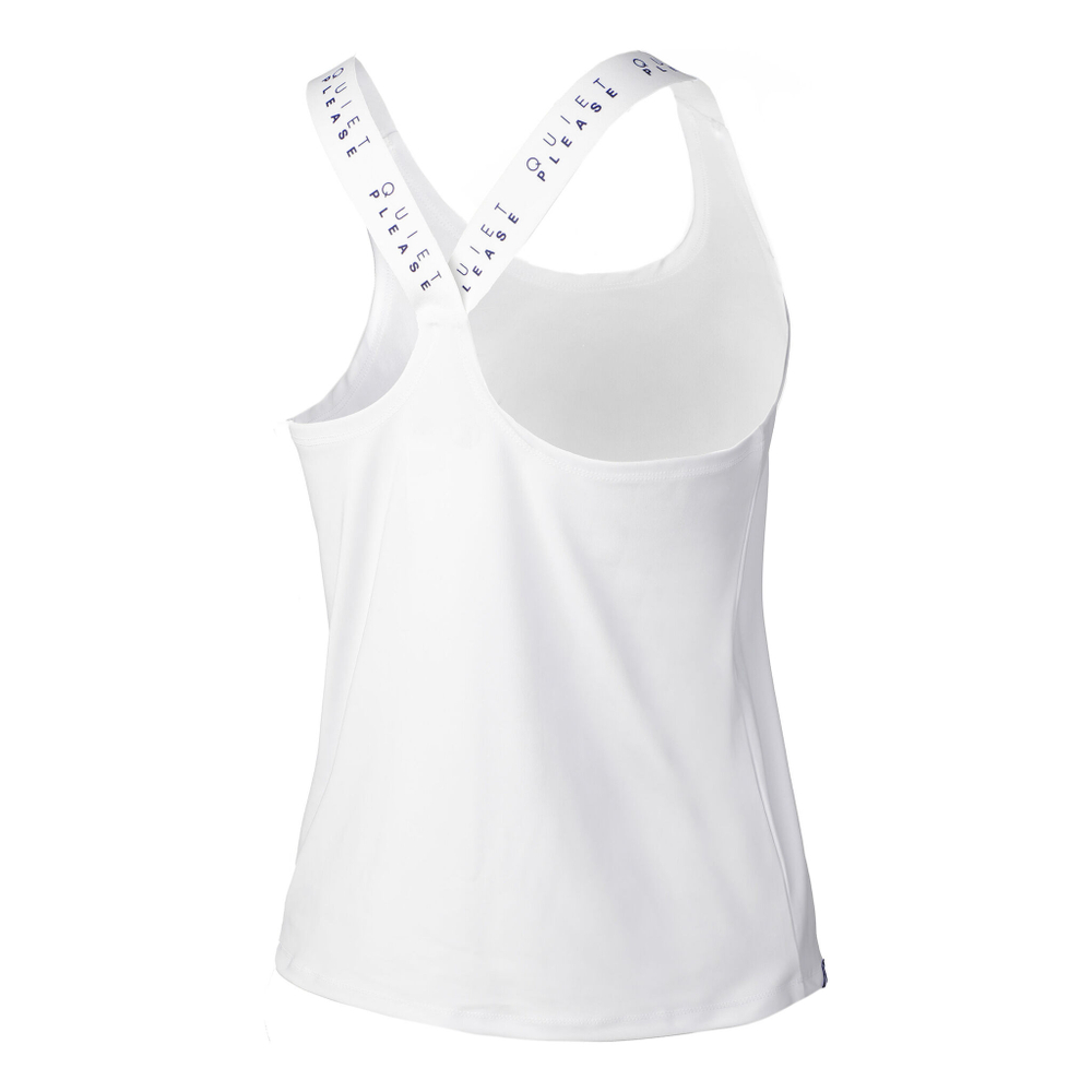 Женская теннисная майка Quiet Please Serve & Volley Tank Top Women - White