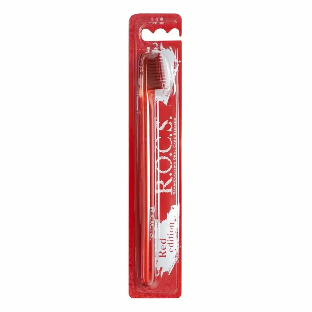 Зубная щетка РОКС RED Edition Classic