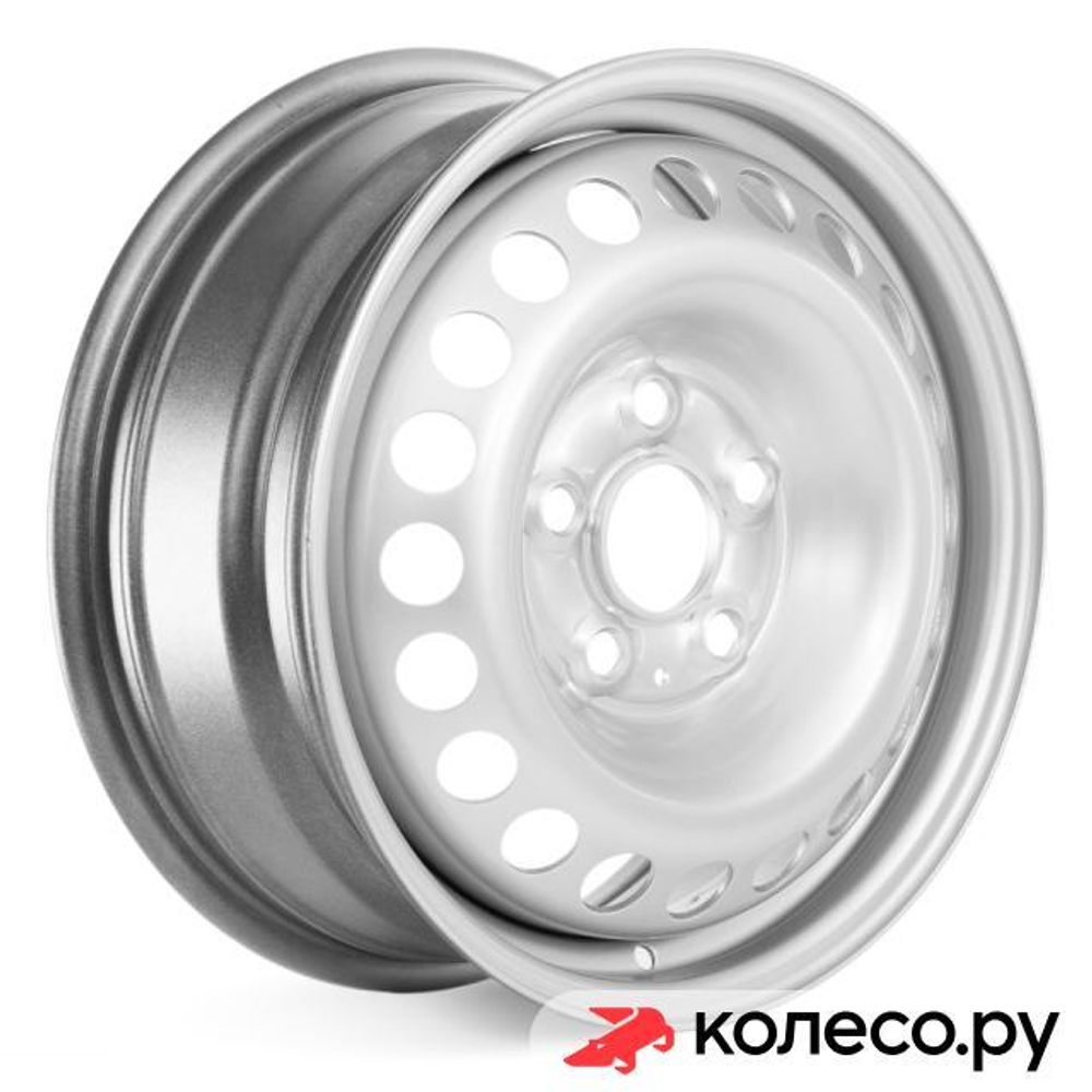 X43656 7x17/5*110 D63.3 ET46 Silver