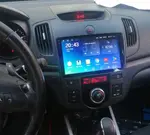 Магнитола для KIA Cerato 2 2008-2013 (климат, рамка черная) - Teyes CC4-PRO монитор 9.5" 2K QLED на Android 13, Быстрейшая, Snapdragon 778G, ИИ, CarPlay, DSP, 4G SIM-слот