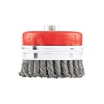Щетка для УШМ Heavy Duty, 100 мм, М14, "чашка" MATRIX 74672