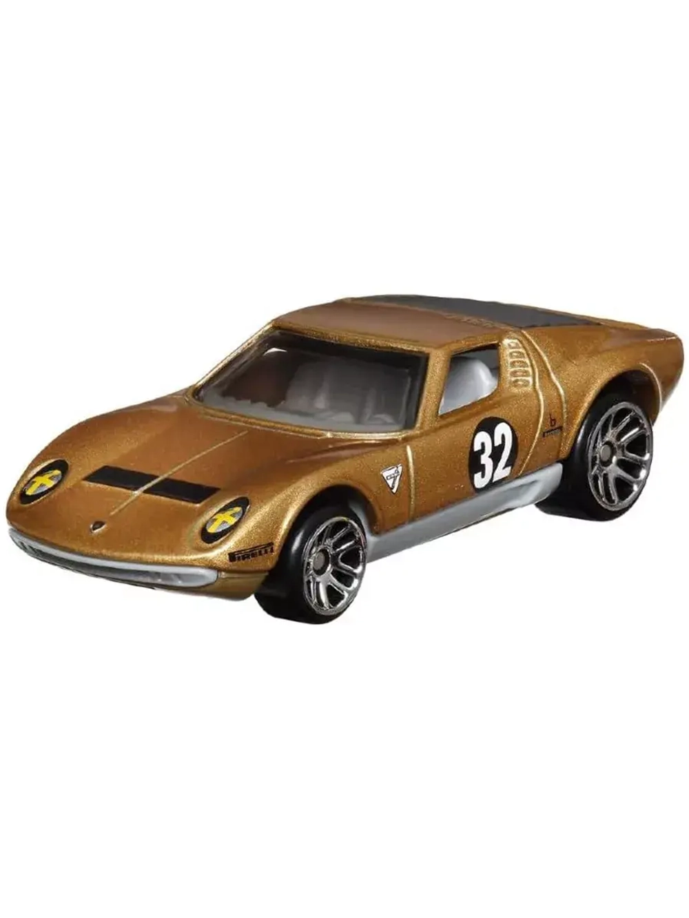 Машинка Хот Вилс Vintage 1971 Lamborghini Miura HRT81 HRV03