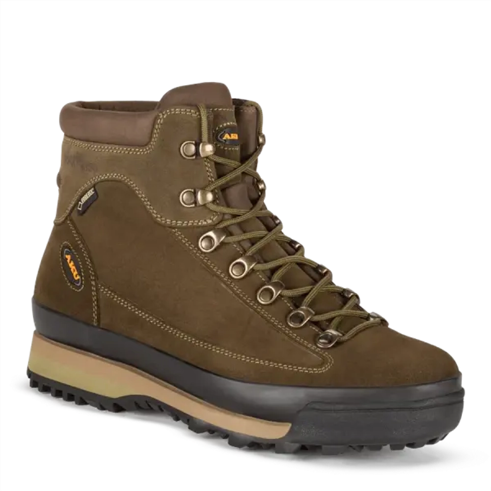 Ботинки зимние AKU Slope Max Suede GTX цв. Olive