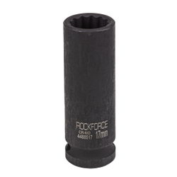Головка ударная глубокая 17мм (12гр.), 1/2'' RockForce RF-4488517