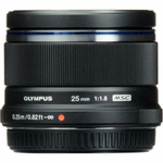 Olympus 25mm f/1.8, черный