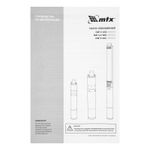 Насос скважинный винтовой MTX DW-3,5-90S, диаметр 3.5", 700 Вт, напор 90 м, 1500 л/ч