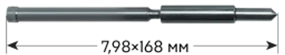 Корончатое сверло Karnasch 14х110 мм, HARD-LINE, Weldon 19, арт.20.1660-014