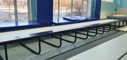 Батутная дорожка на пружинной основе для профессиональной акробатики