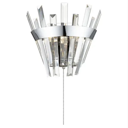 Citilux Вестерос CL307310 Бра хрустальное с выключателем Хром