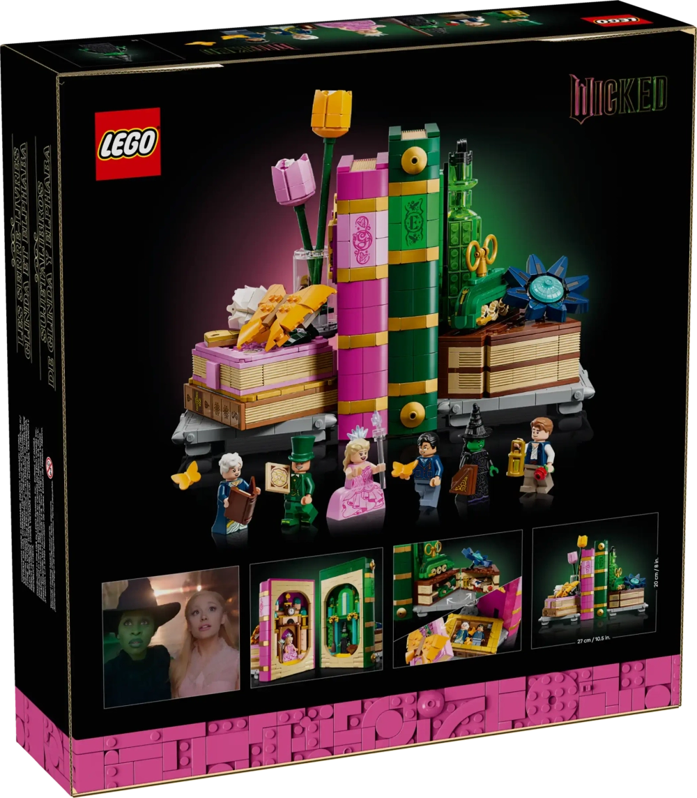Конструктор LEGO Wicked 75691 Glinda & Elphaba Bookends