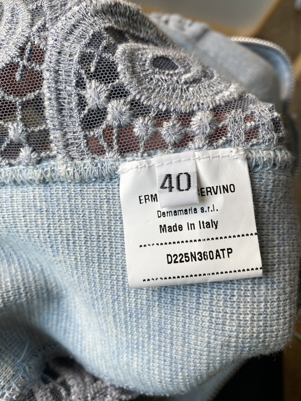 Жилет из вискозы Ermanno Scervino, S