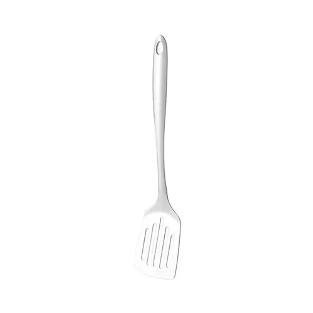 Лопатка 7,5*6 см сервировочная l 26,6 см перфорированная Blunt Oval Tip нерж. P.L. Proff Cuisine