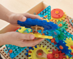 Набор шестеренок расширенный для STEM-стены Masterkidz (198 шт)