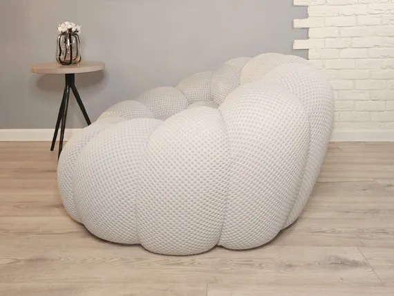 Лаунж-кресло Bubble серое