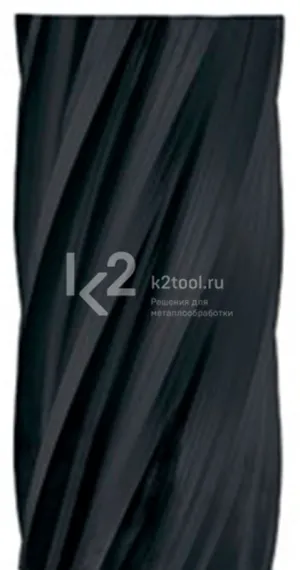 Борфреза твердосплавная Karnasch форма F, 3х14х3х38 мм, насечка HP-7 по алюминию, покрытие Black-Tec, арт. 11.5055-015