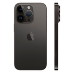 Смартфон Apple iPhone 14 Pro 256GB eSIM, Space Black (Черный)