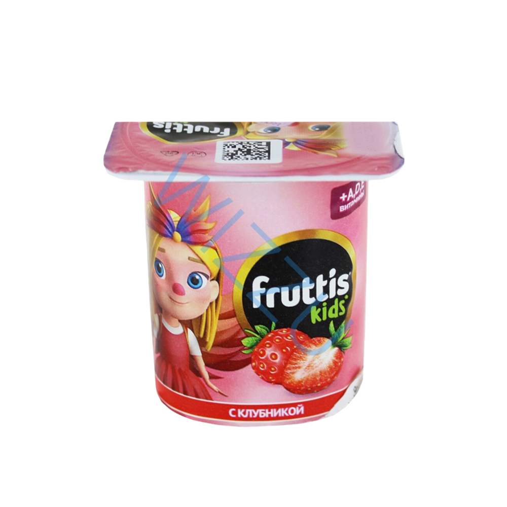 Йогуртный продукт Фруттис Кидс 2,5% 110г Клубника