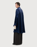 SHINYAKOZUKA РУБАШКА БЕЗ ПРИНТА СИНЯЯ ENOUGH GIANT