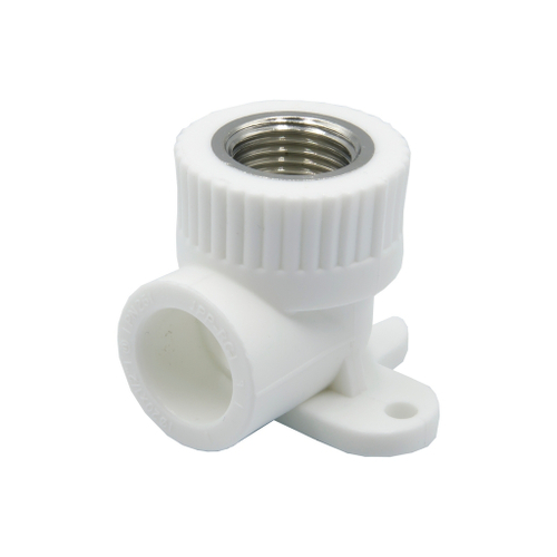 Уголок комб. вн 20х1/2'' с креплением EVER® БЕЛЫЙ (Россия)