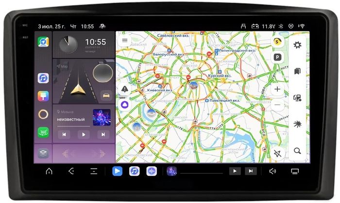 Магнитола для Mercedes Vito III (W447) 2014-2024 - Kuberg OL-1988 QLed+2K, Android 13, Быстрейшая, CarPlay, 4G SIM-слот