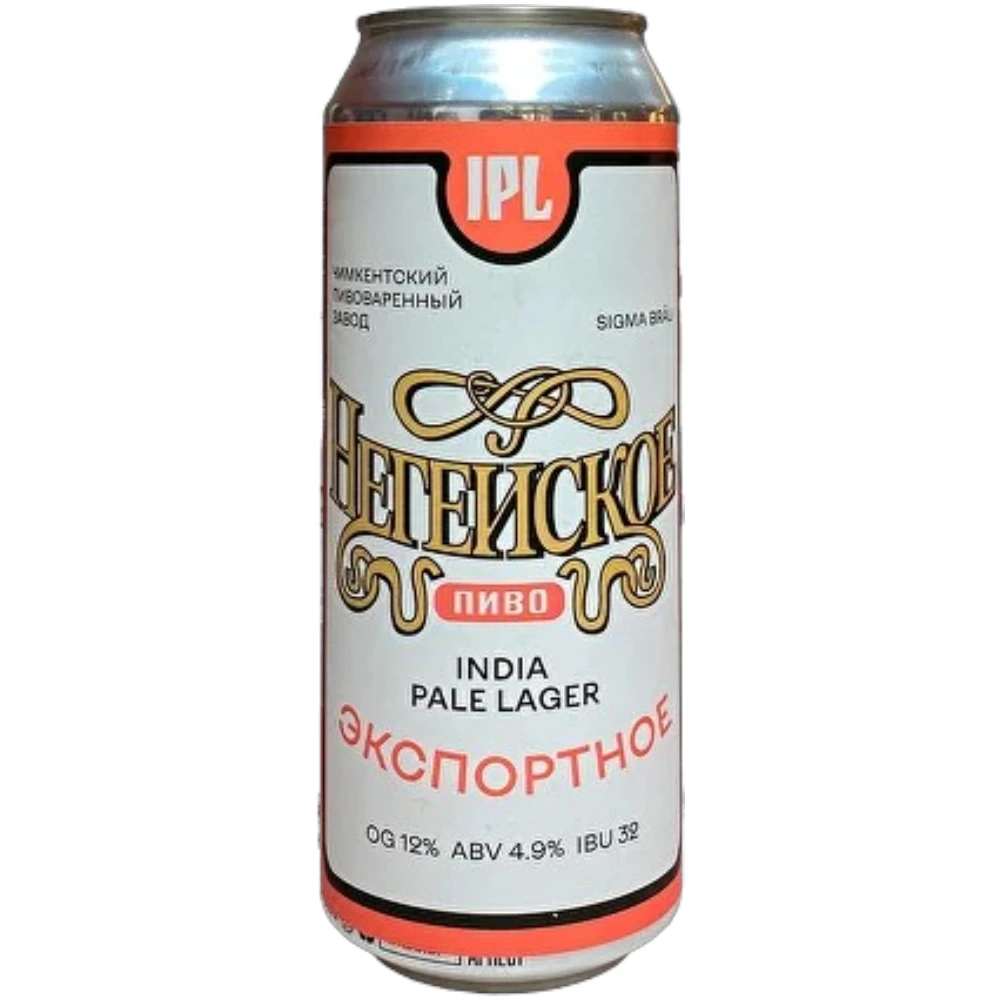 Пиво Sigma Brau Auster Негейское Экспортное 0,45 л. in can
