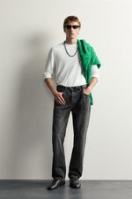 ФУТБОЛКА С ДЛИННЫМИ РУКАВАМИ AARON LEVINE X ZARA — ZARA