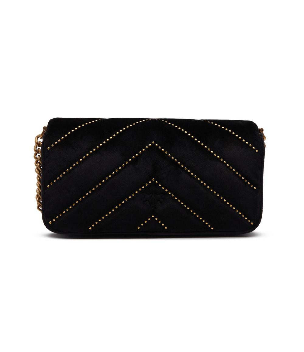 Сумка-мессенджер LOVE CLICK BAGUETTE MINI VELLU Pinko - черный(100068 A17G)