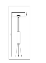 Подвесной комплект для светильника Maytoni Zon C032C-04-MG