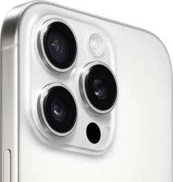Смартфон Apple A3294 iPhone 16 Pro 128Gb белый титан моноблок 3G 4G 2Sim 6.3" 1206x2622 iOS 18 48Mpix 802.11 a/b/g/n/ac/ax/be NFC GPS Protect