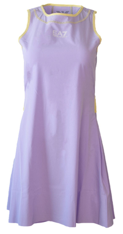Женское теннисное платье EA7 Tennis Jersey In Ventus7 - lavender