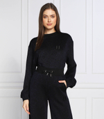 тощие puffy sleeve glitter Karl Lagerfeld - темно-синий(226W1809)