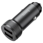 Автомобильное зарядное устройство HOCO Z49 2.4A 2xUSB Metal Gray