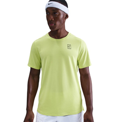 Теннисная футболка Nike Court Advantage Dri-Fit - light lemon twist