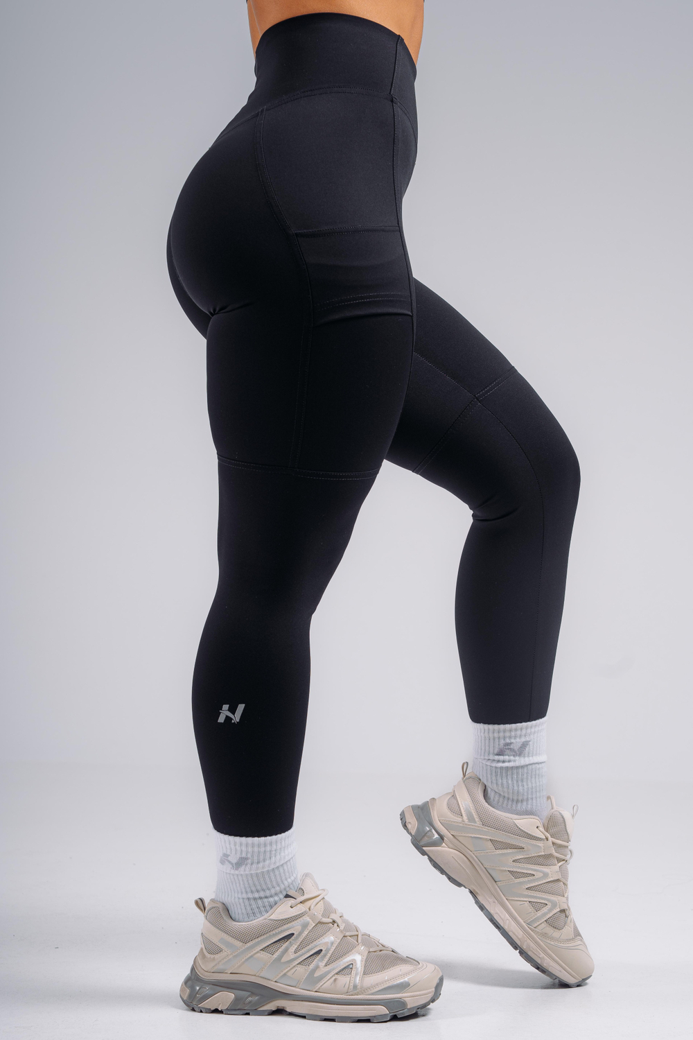 Леггинсы High-Waist Sculpting Leggings with Pockets PRIMAL 851 Черные