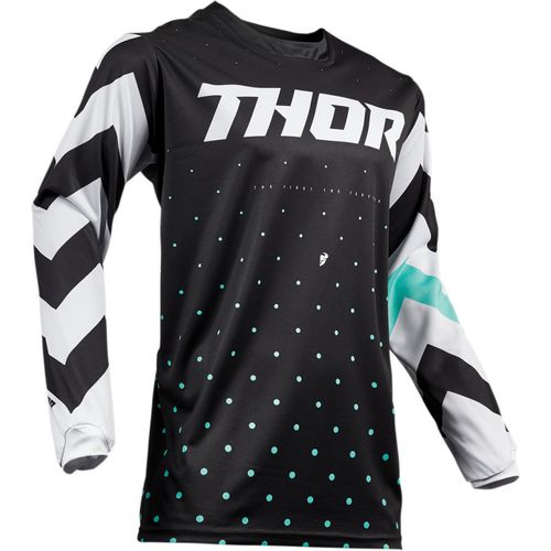 Купить Джерси Кроссовое Thor Pulse Jersey / Черно-белый