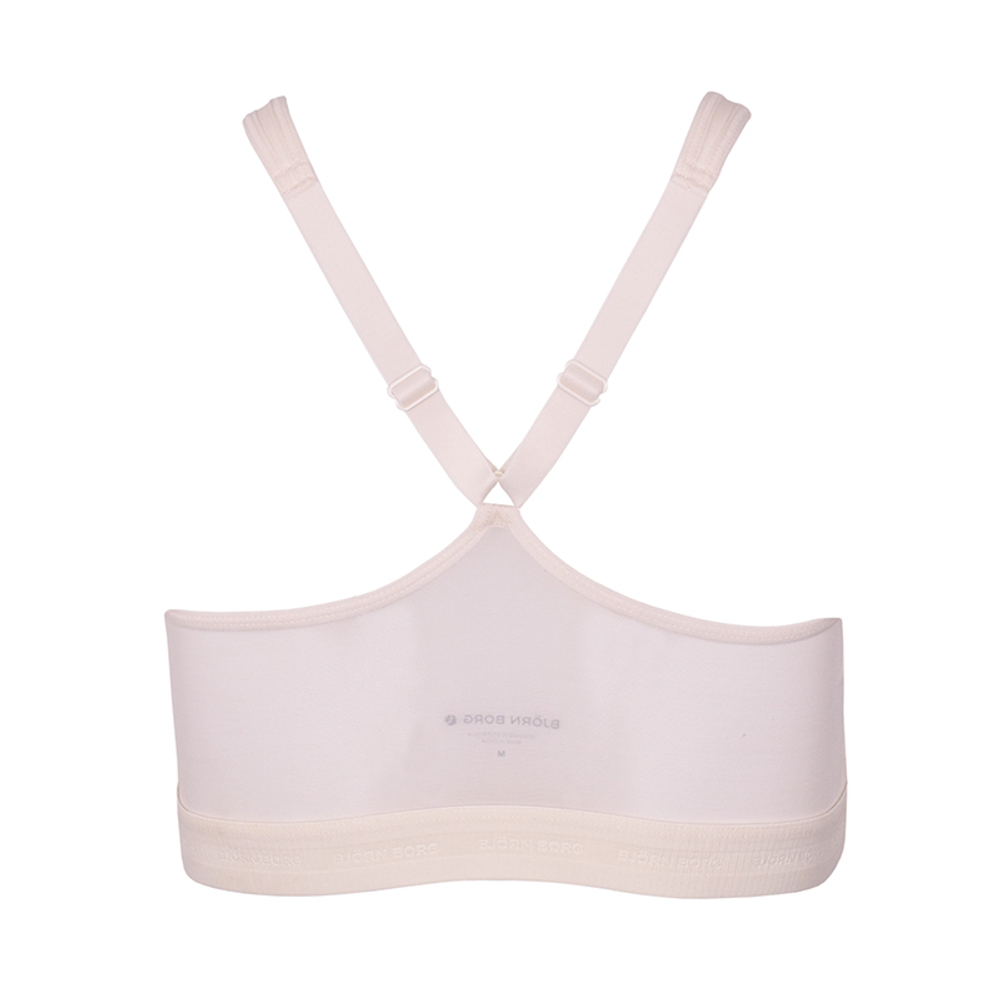 Бюстгальтер Bj_rn Borg Performance Top Mid V Support W — бежевый