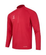 Джемпер ветрозащитный JÖGEL PREMIER PerFormPROOF 1/4 Zip Wind Top, красный