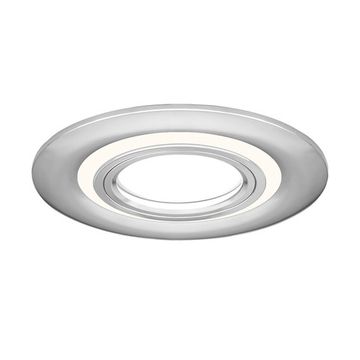 Встраиваемый точечный светильник 1*Gu5.3/LED 3W 3000K BL141 хром Backlight Gauss