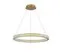 Люстра подвесная светодиодная NewRgy 2105-DW-6 PAINT GOLD, 30 Вт, золотая