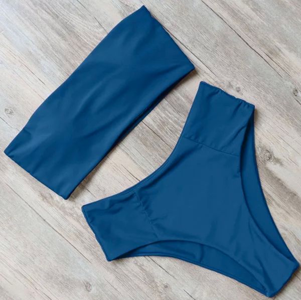 Купальник бандо BANDO BLUE 2