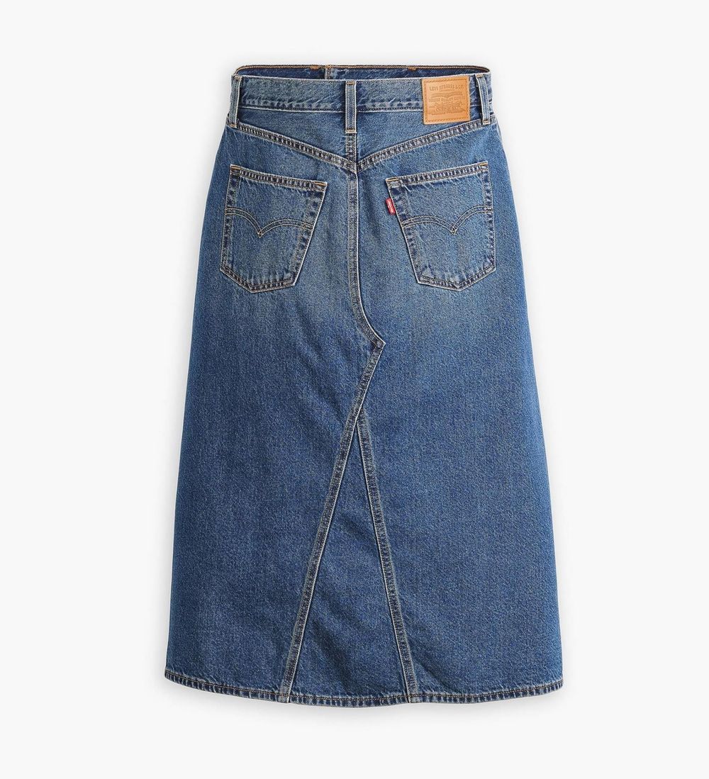 Юбка джинсовая женская LEVI'S HR A-LINE DECON SKIRT